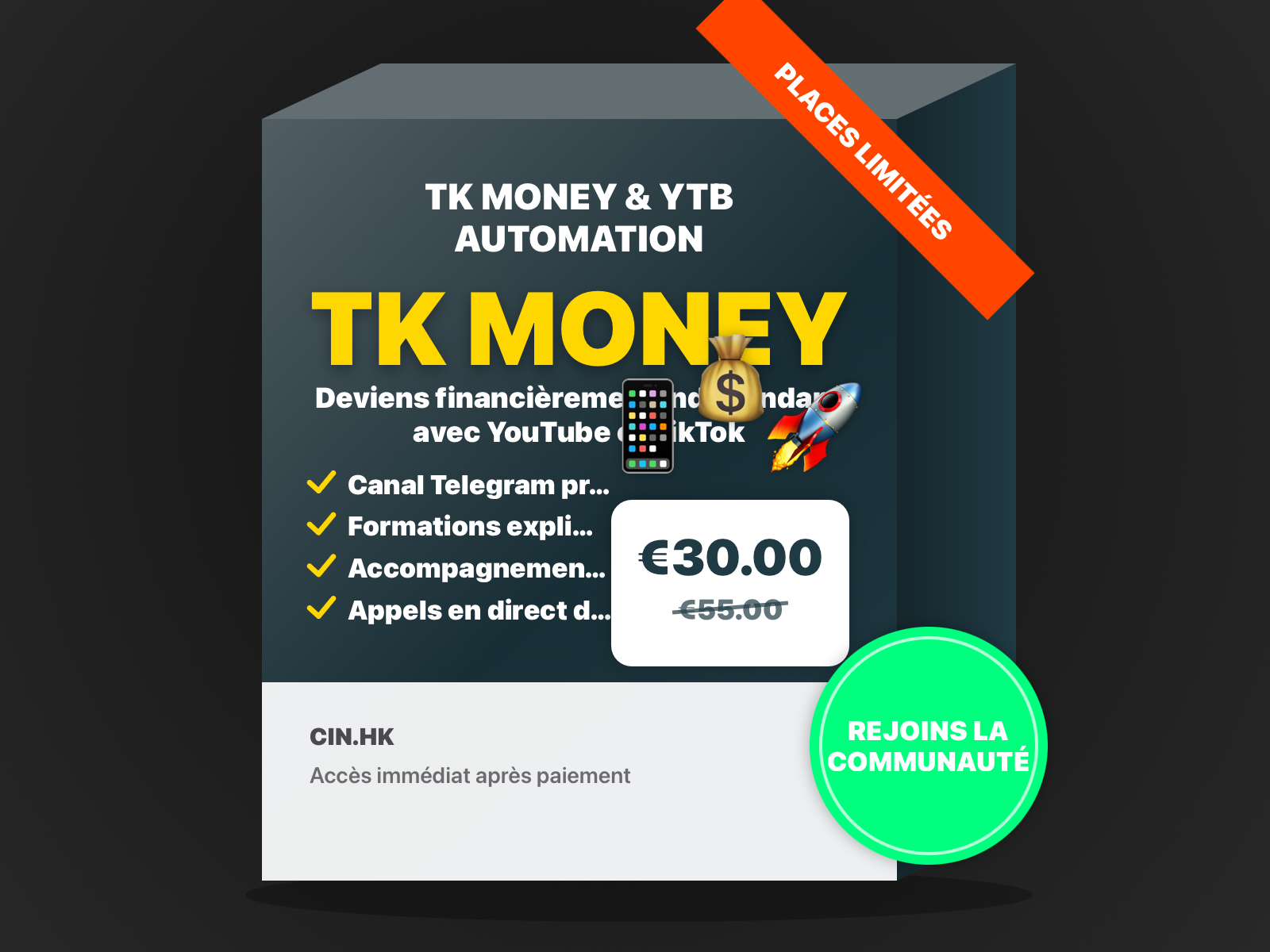 Tk Money & Ytb automation 